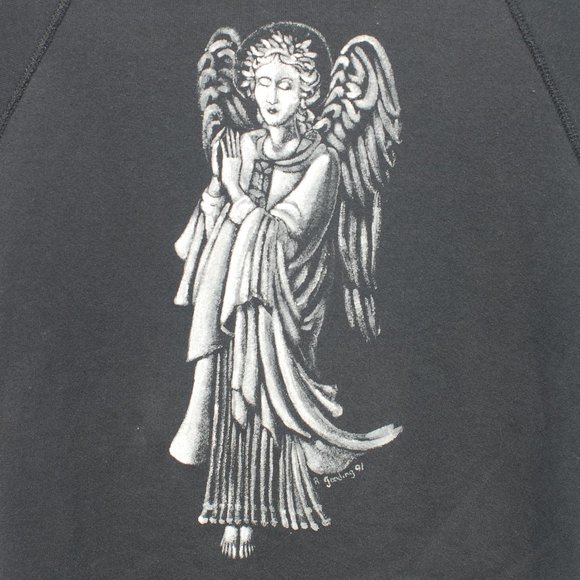 Vintage 1991 Angel Soffe Sweats Made in USA Crew - Picture 3 of 6